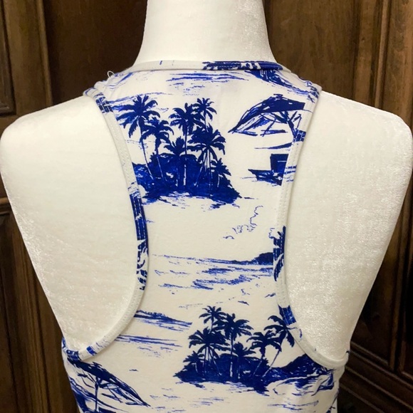 Adorable tropical Tommy Bahama maxi dress - Picture 2 of 2